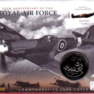 RAF First Day Cover and Guernsey coin